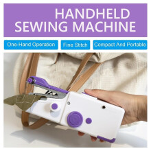 Handheld Sewing Machine for Beginners, Sewing Machine for Quick Stitching with Sewing Kits Suitable for Home,Travel