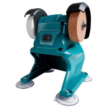Moinho de Bancada com Duas Rodas para Polimento e Afiamento de Facas de Metal para Bateria para 18V