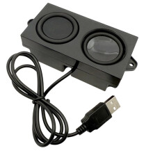 4Ohm 5W USB-Luidsprekers voor Laptop met Geluidskaartdriver Stekker en Spelen Subwoofer Luidspreker voor Industriële Pc
