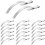 50Pcs Window Screen Tension Spring, Corner Mount Flat Window Spring Clips 1
