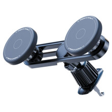Supporto Magnetico per Auto A Doppio Telefono per Interni, Compatibile con per per per per