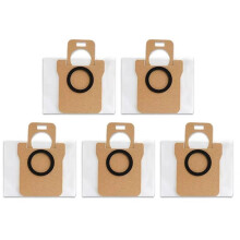 5 Pièces Sacs à Poussière pour Aspirateur Robot pour H50 Pro / OV42GL Accessoires Sacs à Poussière Pièces de Rechange