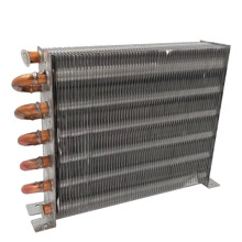 Scambiatore di Calore A Tubo di Rame e Aletta In Alluminio, Bobina Condensatore, Sistema di Radiatore Ad Aletta In Alluminio Raffreddato Ad Aria/Acqua