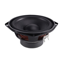 5.25 Inch Subwoofer Speaker Unit 4 Ohm 30W Rubber Paper Cone Woofer Heavy Bass DIY Home Car Audio System