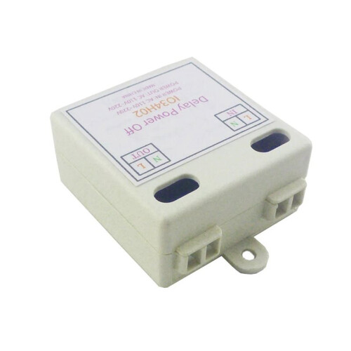 1-480Min Adjustable Timer Home Automation Controller  AC 110V 220V Simple  Delay Relay Power  Delay OFF