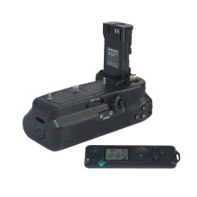Poignée de Batterie pour Appareil Photo BG-R20 avec Télécommande Sans Fil LCD pour R5 MarkII/R5/R6 MarkII/R6 Fonctionne avec Deux LP-E6P LP-E6NH