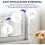 40 Pack Window Screen Clips,Window Screen Retainer Clips with Screws, Window Screen Holder Clips for Securing Window 5