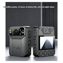 Waterproof Small Body Camera 2.0inch 1080P Infrared Night Vision Cam Bodycam Sport DV Law Enforcement DVR Recorder
