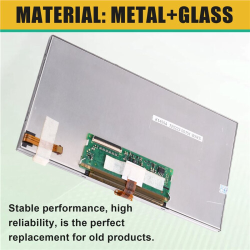 Display LCD de 7 Polegadas LQ070Y5DG36 Novíssimo com Tela Sensível Ao Toque para Monitores de Navegação GPS de Carro para