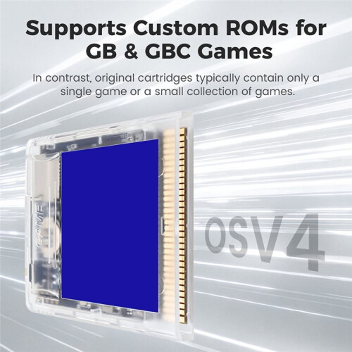 For OS V4 Gameboy Multi-Cartridge 2000 Games Built-in Support Fast Loading & One-Key Reset for GB GBC  SP 2