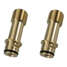 Conjunto de Tubo de Salida de Agua de Latón de 2 Piezas 308862007 para Lavadora A Presión para RY141600