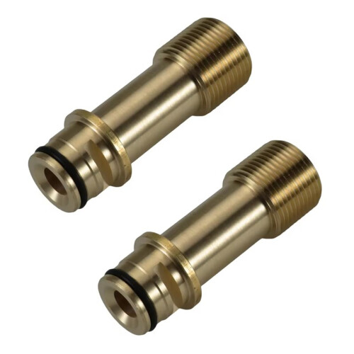 2 St Mässings Vattenutloppsrörsmontering 308862007 för  RY141600 Högtryckstvätt 2