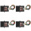 4X New 5A Lipo/Lifepo4 Active Balancer 4s with Voltage Dispaly 12V Lithium Battery  Transfer Active Equalizer 2