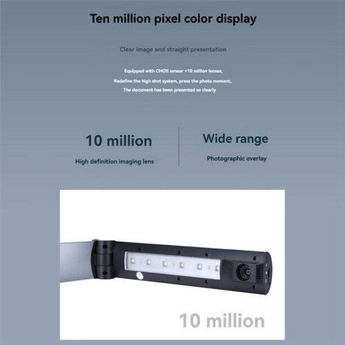BK52 Portable Book and Document Camera Scanner Capture Size A3 10 Mega-Pixels USB 2.0 High Speed Scanner with LED Light