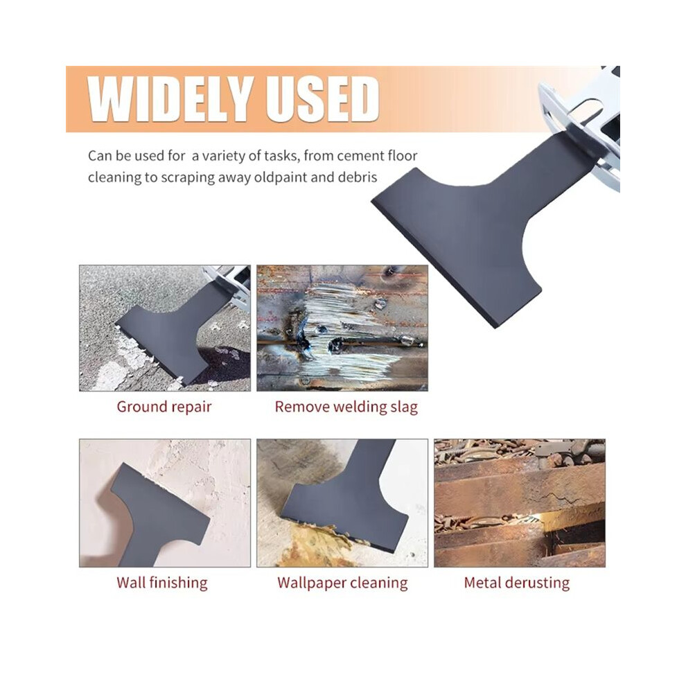Reciprocating Saw Spatula Brush Set Includes Reciprocating Saw Shovel And Wire Brush For Removing Rust Dirt 6031125480969