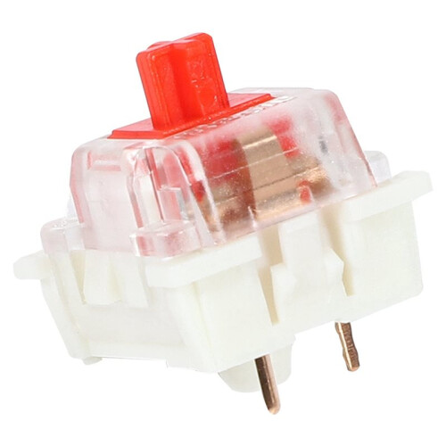 200Pcs Plastic for  Red 3 Pin MX RGB Mechanical  Keyboard Replacement 2