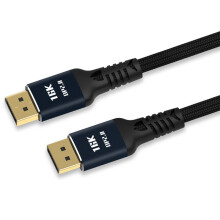 Displayport2.0 HD Video Cable 16K@60Hz 80Gbps Computer Display Cable for PC Laptop Monitor 5 Meter