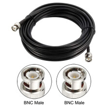 RG58 Koaxial Kabel mit BNC Stecker auf BNC Stecker AnschlüSse 50 Ohm 6 Fuß 2 StüCk