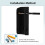 Supporto per Laptop da Parete e da Scrivania, Regolabile (26 mm), Antigraffio, Universale per , Surface e Tablet. 2