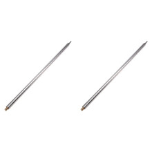 2pcs 5.6M Whip Pull Rod Antenna for Radio Positive V Antenna GP Antenna Telescopic Antenna DIY M10 Shortwave Antenna