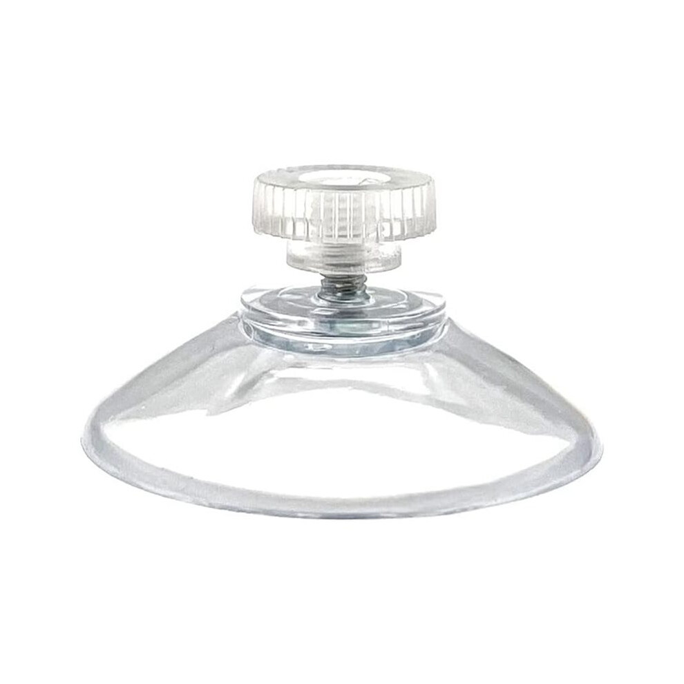 100Pcs 40Mm Suction Cup With M4-Screw And Knurled Nut, Suction Cup With Thread, Sucker Pads For Glass Table Top 6033753415436
