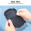 3X Flash Drive Storage Case - Dustproof Organizer Box for Thumb Drives and Electronic Accessories, A 7
