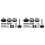 2X Extrusion Accessories AB Extrusion  Accessories 2.4 0.1 Special High Precision Gear VORON 1