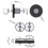2X Extrusion Accessories AB Extrusion  Accessories 2.4 0.1 Special High Precision Gear VORON 9