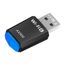 2X AX900 900Mbps USB WiFi Adapter Dual Band 2.4G/5Ghz WiFi 6 USB Adapter 900Mbps Adapter for Windows 7 10 11