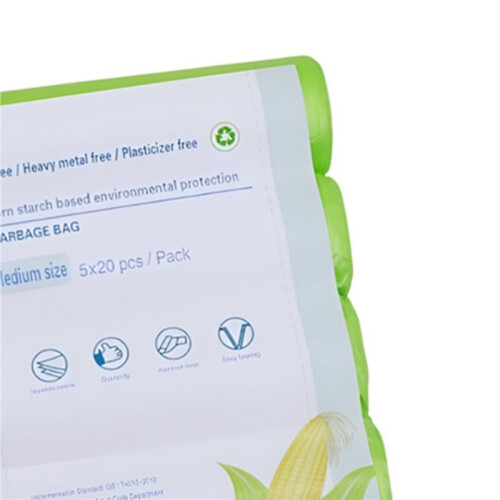 400X Biodegradable Garbage Bag Household Compostable Garbage Bag Kitchen Garbage Bag