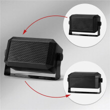 2X External Speaker for Car Mobile CB Radio, 5W Output and 8Ω Impedance,Portable Speaker