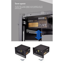 3X SFX to ATX Power Supply Adapter Bracket PP08 SFX/SFX-L Power Supply for ATX, Micro-ATX and -ITX Chassis