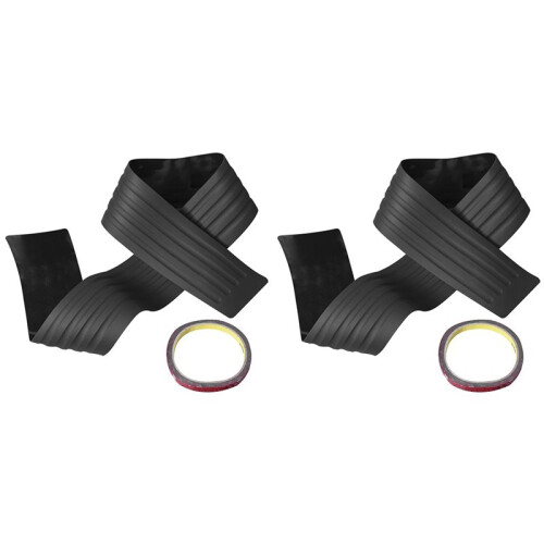 2 Set Rubberen Achterbumperbeschermers (35,8 Inch)