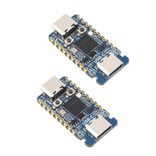 2Pcs Carte de Développement USB-C RP2350A avec Capteur de Température Intégré pour Raspberry Pi RP2350A MCU Carte de Développement
