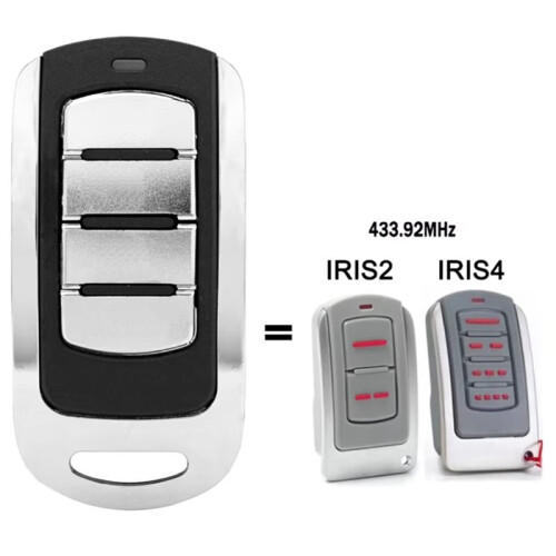 2X per il Duplicatore di Telecomando Multifrequenza Rolling Code per L'Apriporta da Garage ERREKA IRIS2 IRIS4