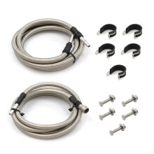 Roestvrijstalen Gevlochten Brandstofleiding Kit 819-816 15946178 15946184 voor Chevy Silverado voor Sierra 1500HD 2500HD 3500HD