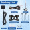 Motorcycle  Blind Spot Detection System Long Range Moto ,  Change Assist 60Ghz BSD 7