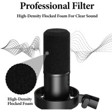 2 Pack Foam Windscreen for Fifine K688 Microphone Antipop Foam Cover, Mic Wind Cover, Mic Windscreen