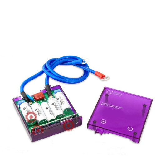 Universal Car Voltage Stabilizer Voltage Regulator with Ground Wires and LED Voltage Display 2