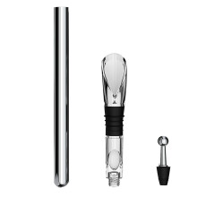 Bastoncino per il Raffreddamento Vino con Versatore: Accessorio per Vino Perfetto, Regalo per Gli Amanti Vino I Set per il Raffreddamento Vino per