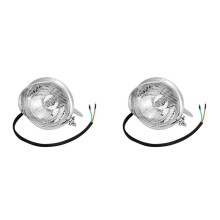 2X Motorcycle Front Auxiliary Light External Headlight for GN 125 cm 125 Side Light