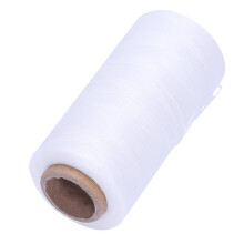 5st 260M 150D 1MM Leer Naaien Gewaxt Wax Draad Hand Naald Koord DIY Nieuwe Kleur: Wit