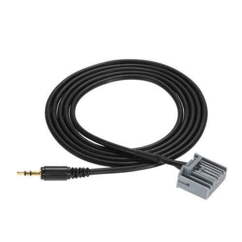 6pcs 3.5mm Audio Car GPS AUX Adapter Cable for   2006-2013 Input Connector
