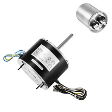 Kondensator-Lüftermotor-Duoku-mit Kondensator 1/4 PS, 825 U/min, 208-230 V, Kompatibel mit mehreren GE-Modellen