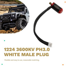 1224 3600KV Brushless Outrunner Motor PH3.0 for Axial SCX24 TRX4M 1/24 1/18 RC Crawler Upgrade