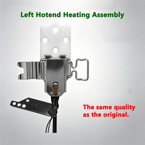 Left Hotend Heating Assembly for  H2D/H2C 3D Printers, Quick Hotend Replacement, Metal & Ceramic Construction 1