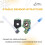 For PS5 Controller L+R Rotary Potentiometer 050 060 Elite Edition Adaptive Flip Button Small Board Sensor Ribbon Cable 1