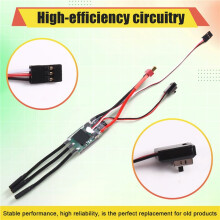 AM32 60A Borstelloze ESC 2-3S RC Elektronische Snelheidsregelaar met T Plug 4.0mm Plug voor 2847/540/3650 Interne Motor