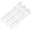 6 Pcs Adhesive Sliders for Cabinets Pull Out Drawer Organizer Accessories Pull Out Rail for Baskets,Bins,Cabinet,Shelves 2