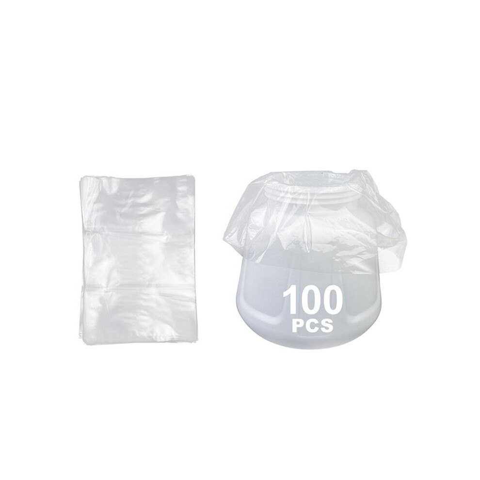 100Pcs Paint Sprayer Cup Liners, 7.8" X 11.8" Disposable Paint Sprayer Bags,Replacement Canister Liners For Wagner Spray 4712205399938